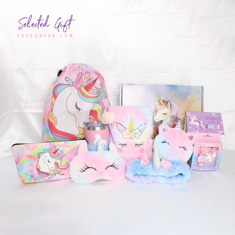 Unicorn Gift Set, Birthday Gift Set -- EOBD-03